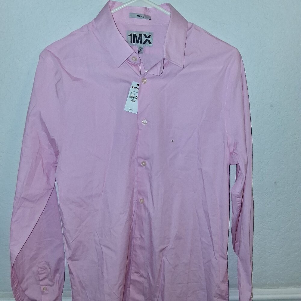 Express 1MX Men's Button up Shirt Size M